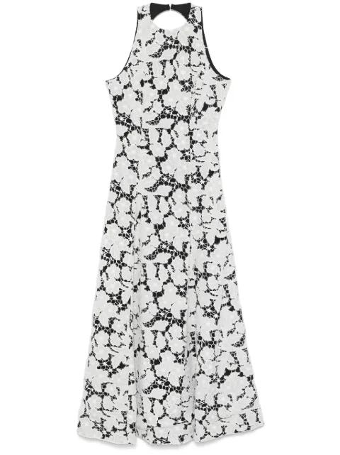 broderie-anglaise A-line midi dress by ROTATE BIRGER CHRISTENSEN
