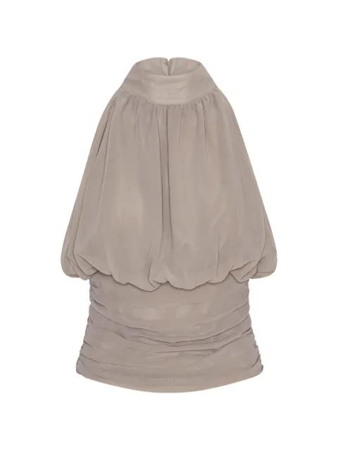 chiffon ruched blouse by ROTATE BIRGER CHRISTENSEN