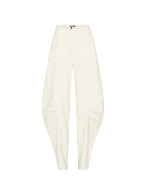 cream tapered trousers by ROTATE BIRGER CHRISTENSEN