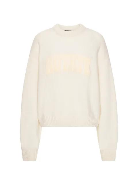 crew-neck logo sweater by ROTATE BIRGER CHRISTENSEN