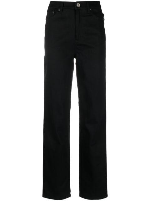 crystal-embellished straight-leg jeans by ROTATE BIRGER CHRISTENSEN
