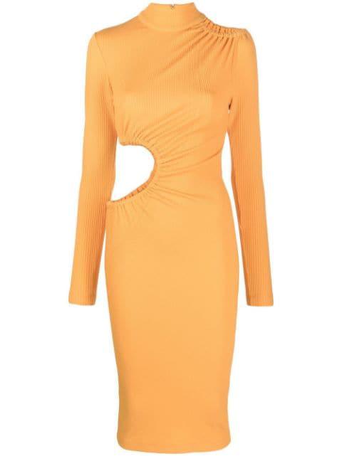 cut-out asymmetric dress by ROTATE BIRGER CHRISTENSEN