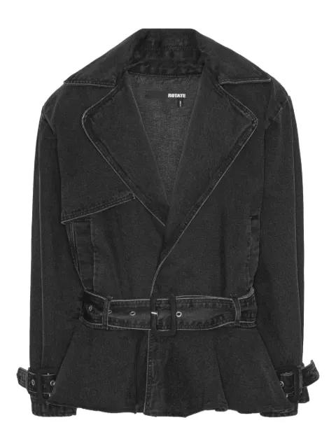denim biker jacket by ROTATE BIRGER CHRISTENSEN