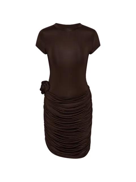 draped flower mini dress by ROTATE BIRGER CHRISTENSEN