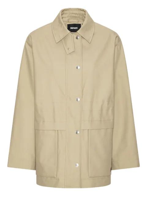 drawstring twill jacket by ROTATE BIRGER CHRISTENSEN