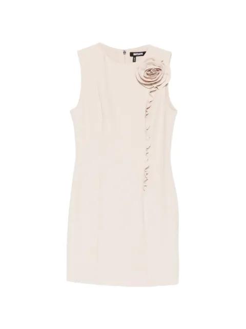 floral-appliqué ruffled mini dress by ROTATE BIRGER CHRISTENSEN