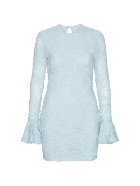 floral-mesh mini dress by ROTATE BIRGER CHRISTENSEN