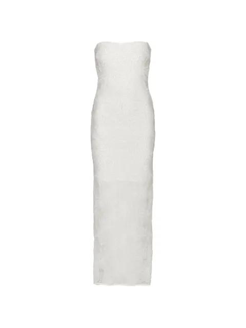 floral mesh tube dress by ROTATE BIRGER CHRISTENSEN