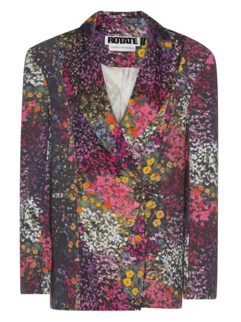 floral-print blazer by ROTATE BIRGER CHRISTENSEN
