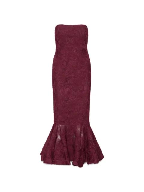 flower flounce-hem midi dress by ROTATE BIRGER CHRISTENSEN