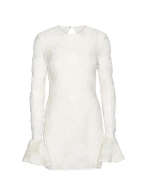 flower mesh mini dress by ROTATE BIRGER CHRISTENSEN