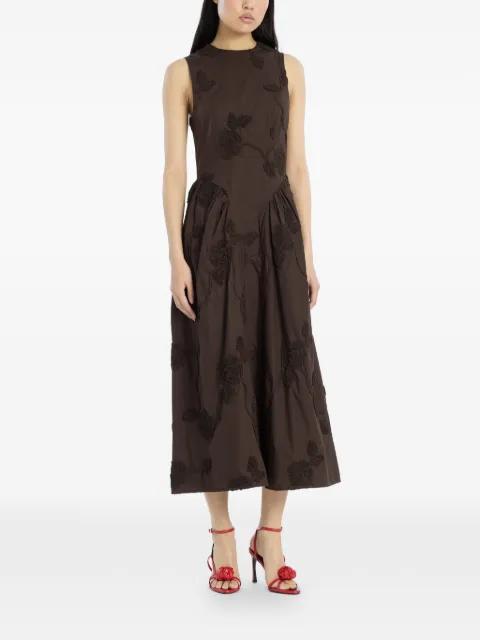 flower-motif midi dress by ROTATE BIRGER CHRISTENSEN
