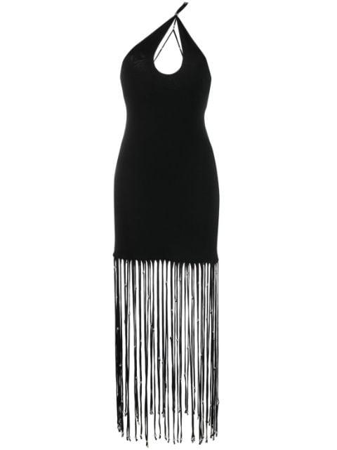 fringe-detailing cut-out dress by ROTATE BIRGER CHRISTENSEN