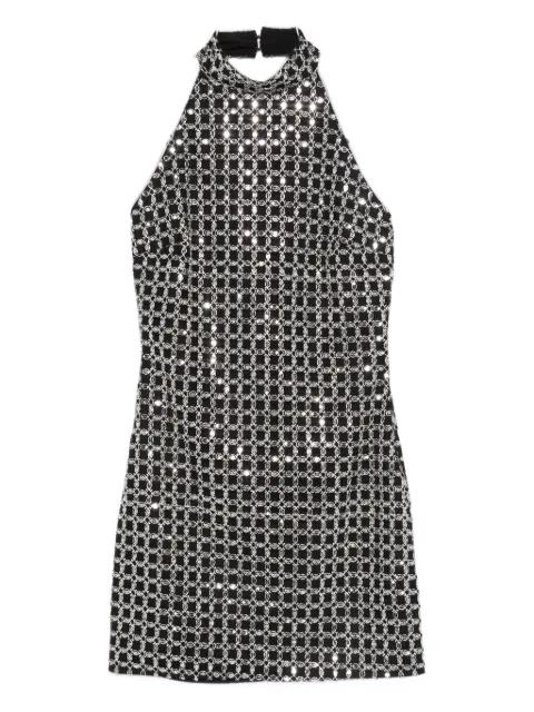 halterneck bead-embellished mini dress by ROTATE BIRGER CHRISTENSEN