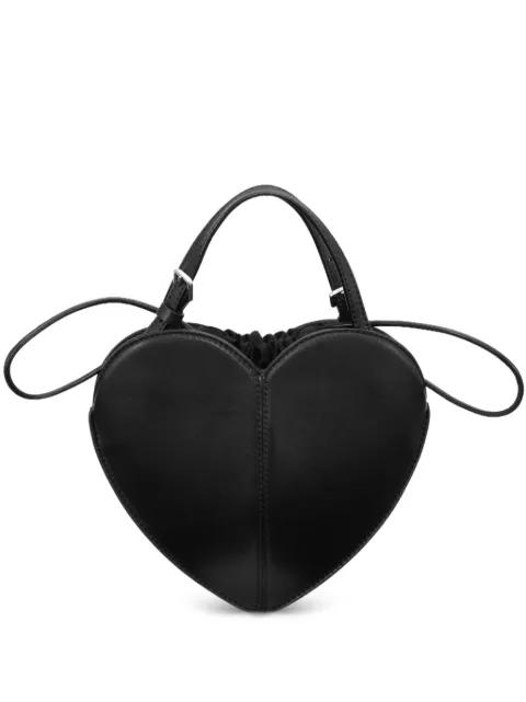 heart-shape leather tote bag by ROTATE BIRGER CHRISTENSEN