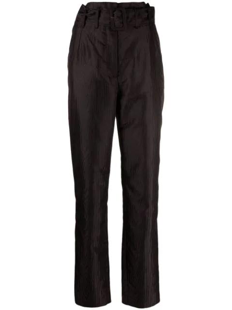 high-waist belted trousers by ROTATE BIRGER CHRISTENSEN