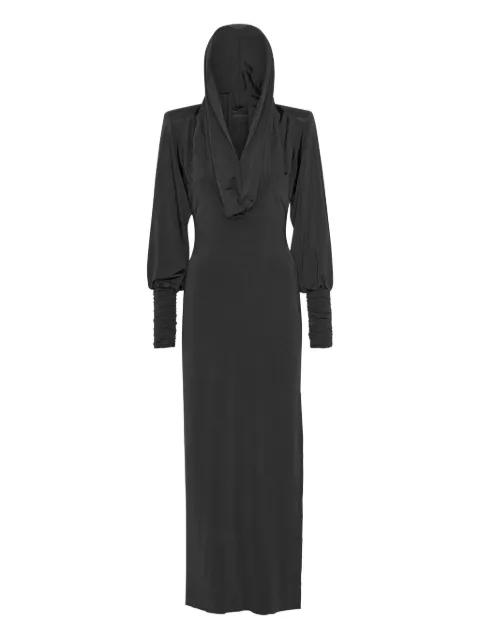 hoodied slinky maxi dress by ROTATE BIRGER CHRISTENSEN