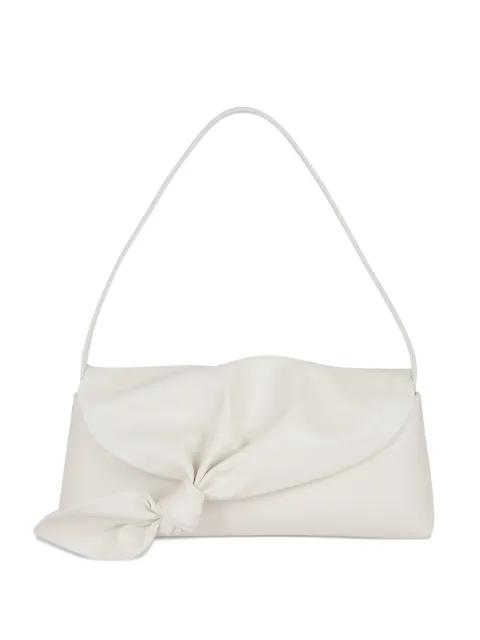knot-detail leather shoulder bag by ROTATE BIRGER CHRISTENSEN