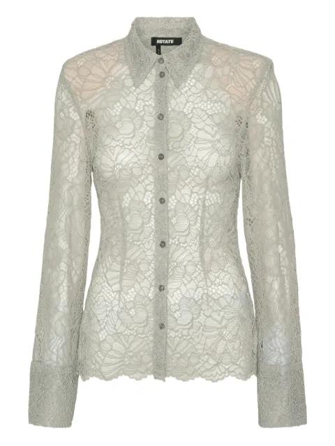 lace buttoned shirt by ROTATE BIRGER CHRISTENSEN