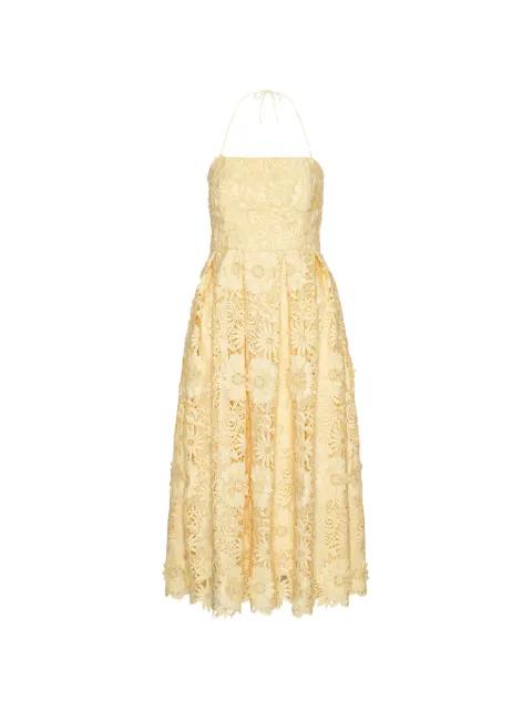lace midi dress by ROTATE BIRGER CHRISTENSEN