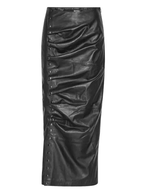 leather maxi skirt by ROTATE BIRGER CHRISTENSEN
