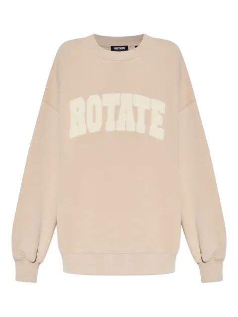 logo-appliqué sweatshirt by ROTATE BIRGER CHRISTENSEN