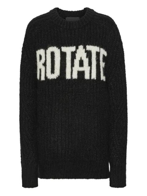 logo-detail sweater by ROTATE BIRGER CHRISTENSEN