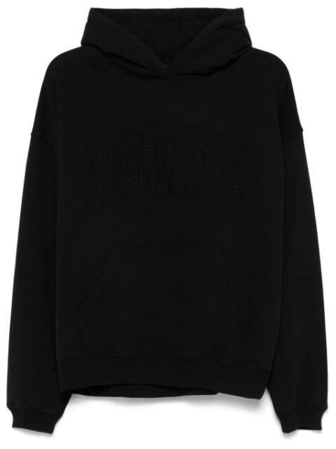logo-embroidered hoodie by ROTATE BIRGER CHRISTENSEN