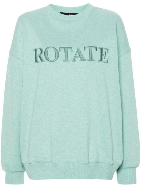 logo-embroidered sweatshirt by ROTATE BIRGER CHRISTENSEN
