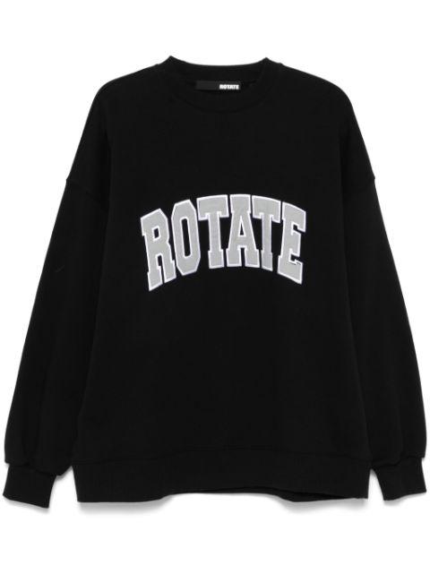 logo-embroidered sweatshirt by ROTATE BIRGER CHRISTENSEN
