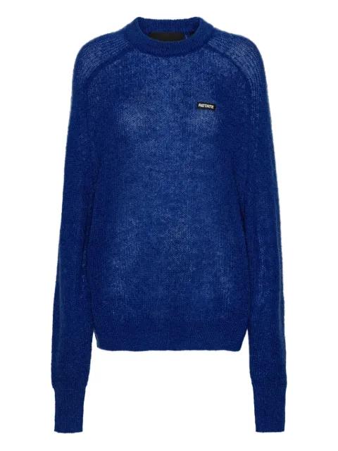 logo-patch sweater by ROTATE BIRGER CHRISTENSEN