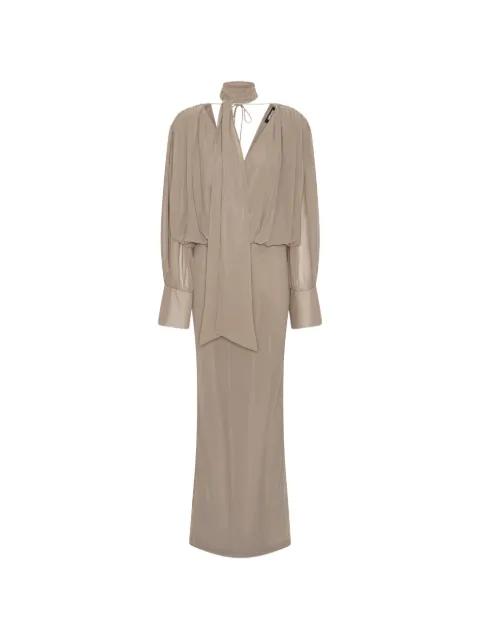 long-sleeve maxi dress by ROTATE BIRGER CHRISTENSEN