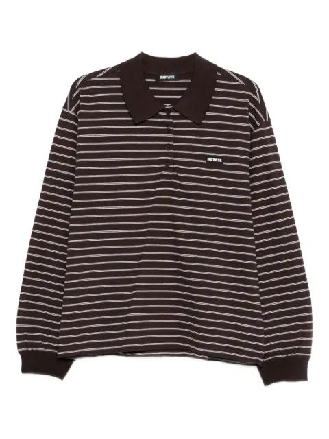 long-sleeve polo shirt by ROTATE BIRGER CHRISTENSEN