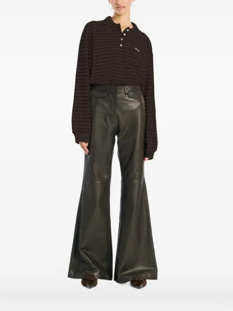 long-sleeve polo top by ROTATE BIRGER CHRISTENSEN