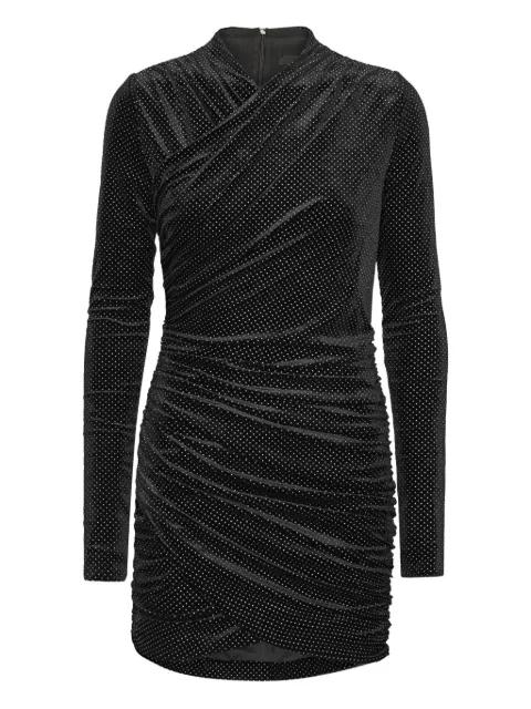 long-sleeve velvet mini dress by ROTATE BIRGER CHRISTENSEN