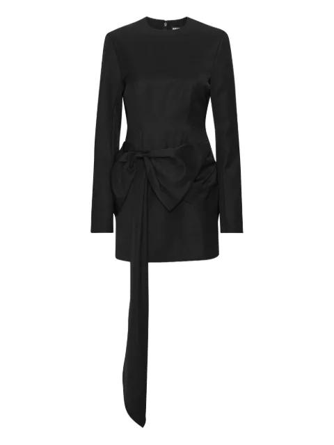 long-sleeves bow mini dress by ROTATE BIRGER CHRISTENSEN
