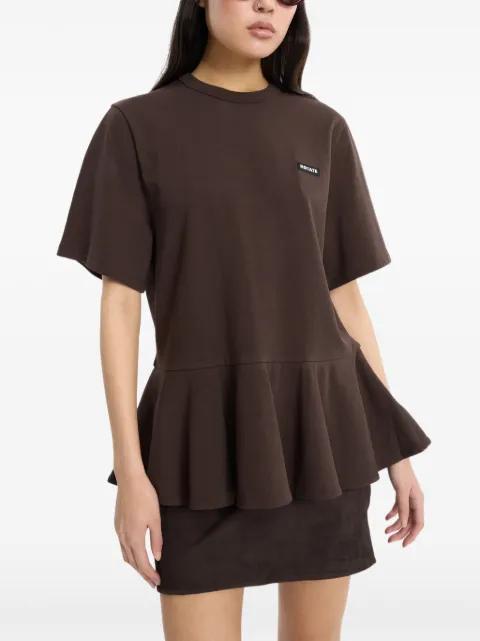 peplum T-shirt by ROTATE BIRGER CHRISTENSEN