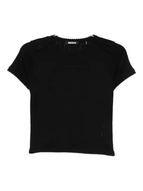 pointelle T-shirt by ROTATE BIRGER CHRISTENSEN