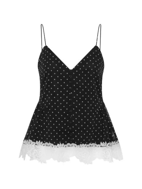 polka-dot lace top by ROTATE BIRGER CHRISTENSEN