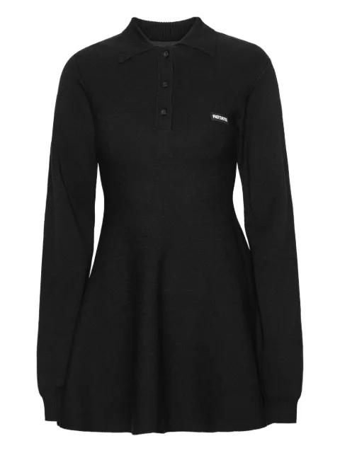 polo-collar mini dress by ROTATE BIRGER CHRISTENSEN
