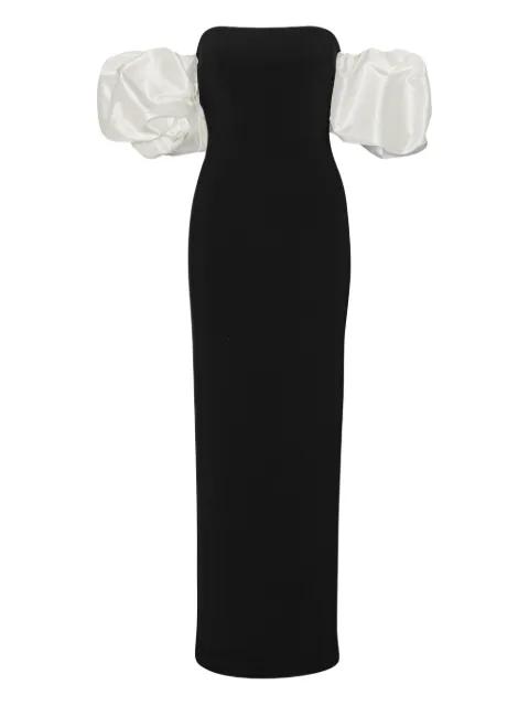 puff sleeve maxi dress by ROTATE BIRGER CHRISTENSEN