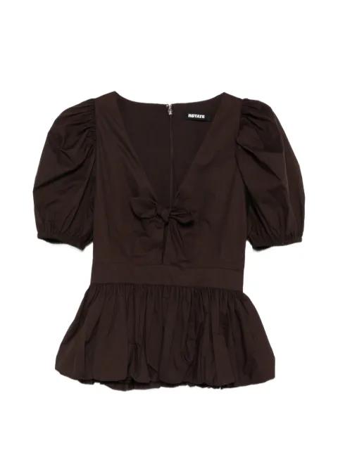 puff-sleeve top by ROTATE BIRGER CHRISTENSEN