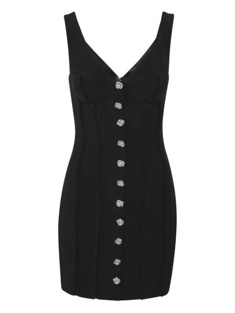 rose-buttoned mini dress by ROTATE BIRGER CHRISTENSEN