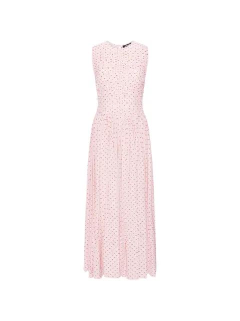 ruched maxi dress by ROTATE BIRGER CHRISTENSEN