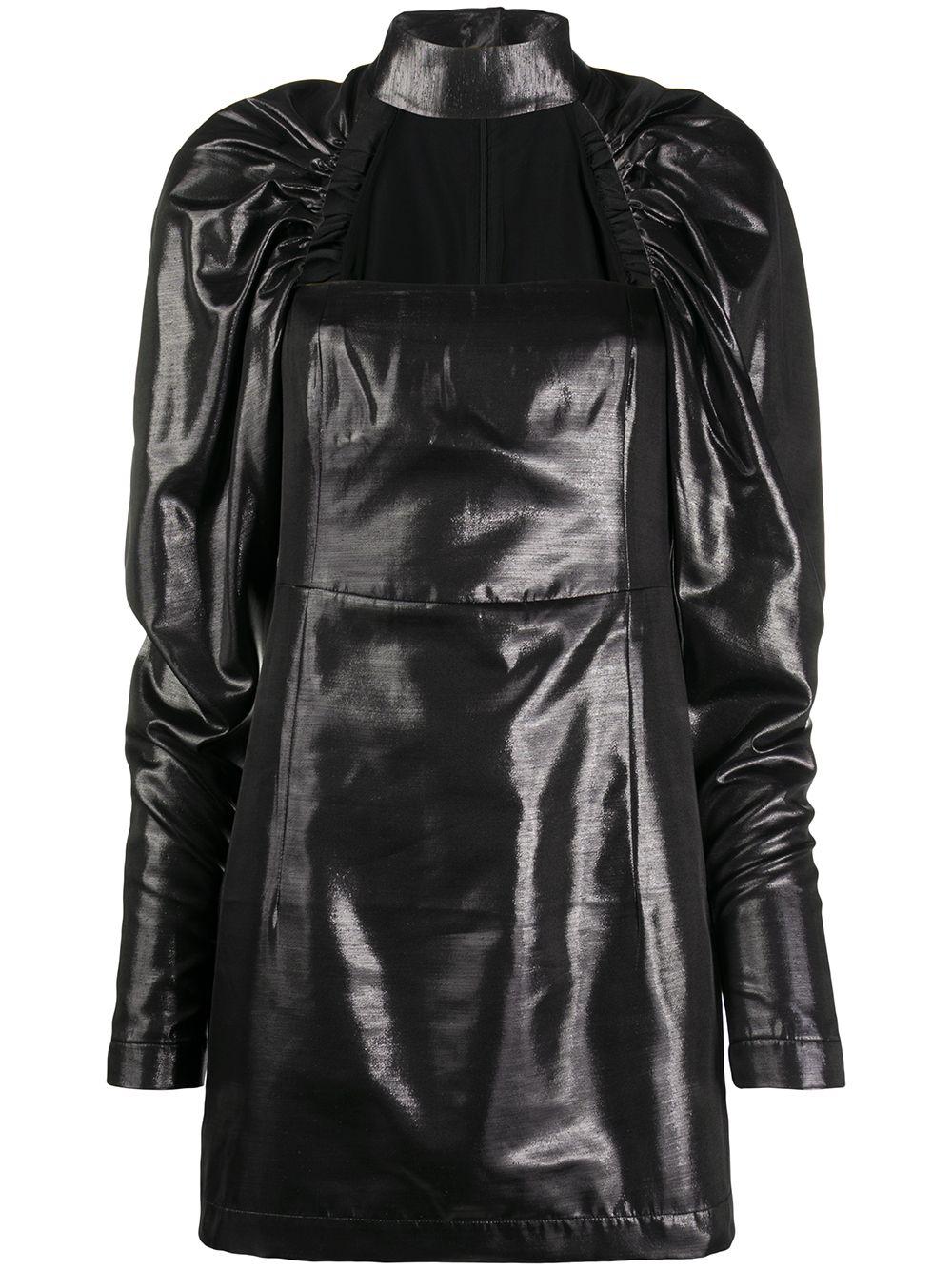 ruched sleeves dress by ROTATE BIRGER CHRISTENSEN