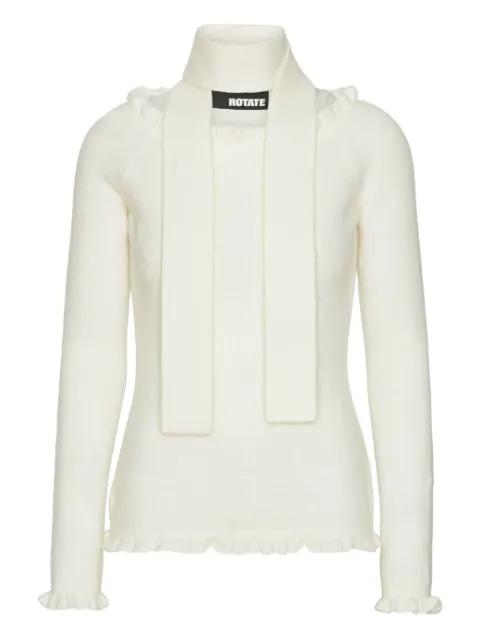 ruffled-detail off-shoulder top by ROTATE BIRGER CHRISTENSEN