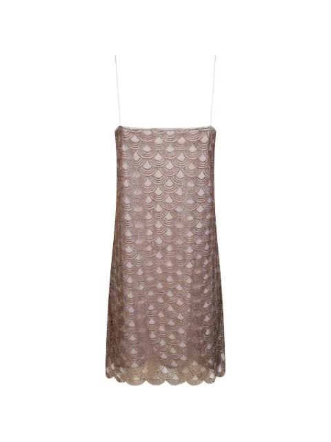 scallop embellished mini dress by ROTATE BIRGER CHRISTENSEN