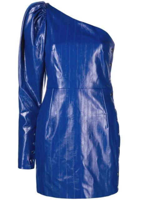 sequin-embellished one-shoulder mini dress by ROTATE BIRGER CHRISTENSEN