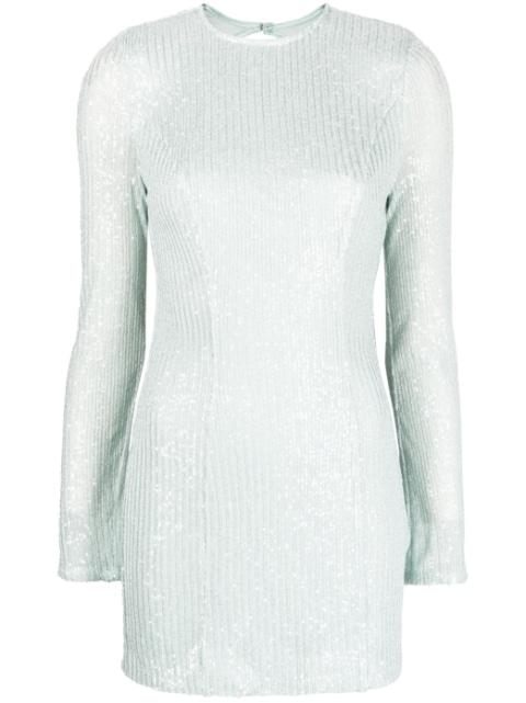 sequin-embellished open-back minidress by ROTATE BIRGER CHRISTENSEN