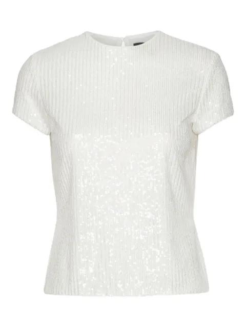 sequin-embellishment T-shirt by ROTATE BIRGER CHRISTENSEN